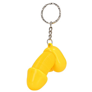 Porte-clés Pénis SUPER DICKY Jaune
