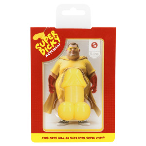 Porte-Clés Pénis SUPER DICKY Jaune