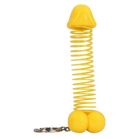 Porte-Clés Pénis SUPER DICKY Jaune