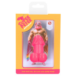 Porte-clés Pénis SUPER PETER Rose 2
