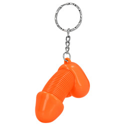 Porte-clés Pénis SUPER WILLY Orange