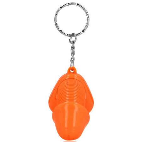 Porte-clés Pénis SUPER WILLY Orange