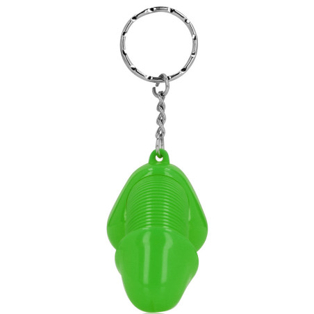 Porte-clés Pénis SUPER STEVE Vert