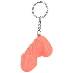 Porte-clés Pénis SUPER CHUCK Rose clair