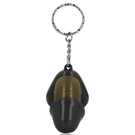 Porte-clés en forme Pénis SUPER JOHN Noir