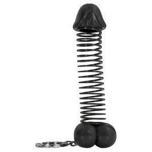 Porte-clés en forme Pénis SUPER JOHN Noir