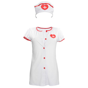 Costume sexy d'Infirmière NURSE S/M
