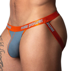Jockstrap Gris-Orange RING & JOCK Male Power - Cockring offert