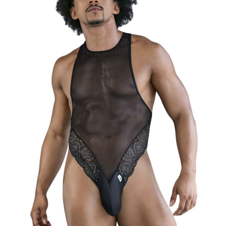 Body Dentelle sexy VESPASIO Noir