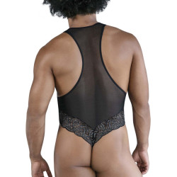 Body Dentelle sexy VESPASIO Noir 2
