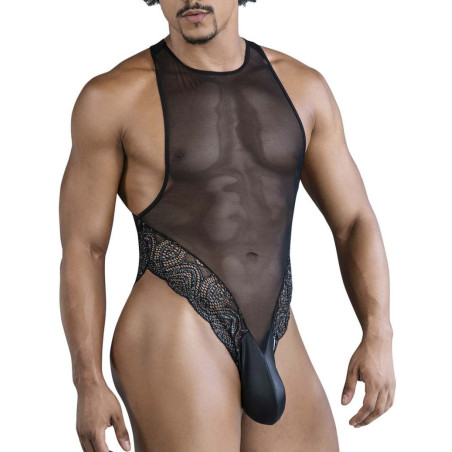Body Dentelle sexy VESPASIO Noir