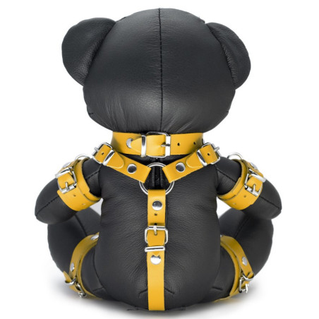 Ours en cuir EDDY The BDSM Teddy Bear Jaune