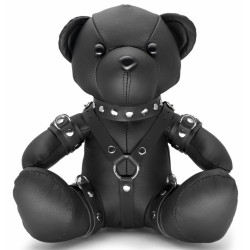 Ours en cuir EDDY The BDSM Teddy Bear Noir