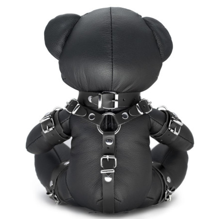 Ours en cuir EDDY The BDSM Teddy Bear Noir