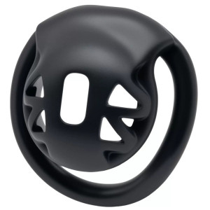 Mini Cage de chasteté ZERODICK 3.5 x 3.3 cm Noire