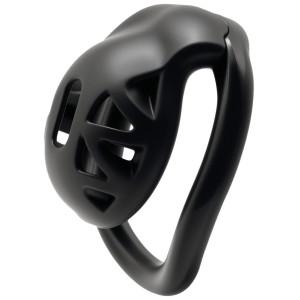 Mini cage de chasteté ZERODIK 3.5 x 3.3 cm Noire