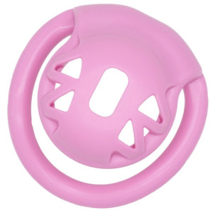 Mini cage de chasteté ZERODIK 3.5 x 3.3 cm Rose