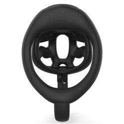 Cage de chasteté SPLITLOCK M 5 x 3.5 cm Noire 2