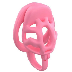 Cage de chasteté SPLITLOCK S 4 x 3.5 cm Rose