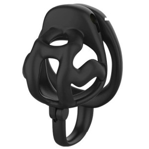 Cage de chasteté SPLITLOCK M 5 x 3.5 cm Noire