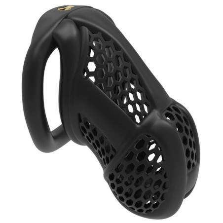 Cage de chasteté MAYAK Noire XL de 8.5 x 3.3 cm