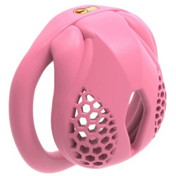 Cage de chasteté MAYAK Rose S de 3 x 3.3 cm 2