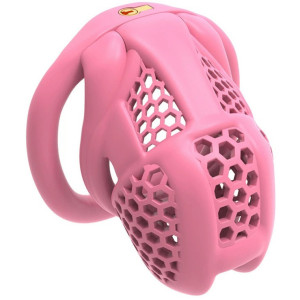 Cage de chasteté MAYAK Rose L de 6.5 x 3.3 cm
