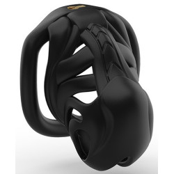 Cage de chasteté ALIAN S noire de 7 x 3.2 cm 2