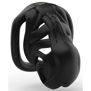 Cage de chasteté ALIAN S noire de 7 x 3.2 cm