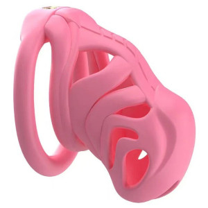Cage de chasteté ALIAN M Rose de 8 x 3.2 cm