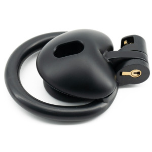 Cage de chasteté MINI HEART Coeur Noire