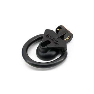Cage de chasteté MAXI RESTRICT Noire -1.5 x 2.7 cm