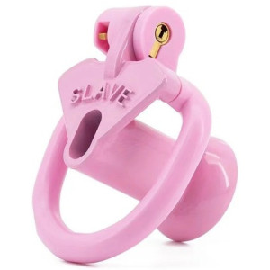 Cage de chasteté MAXI RESTRICT Rose M -3.5 x 2.7 cm