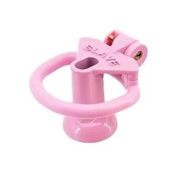 Cage de chasteté MAXI RESTRICT Rose M -3.5 x 2.7 cm 2