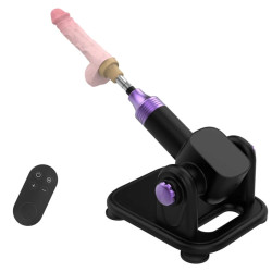 Fuck machine PLEASURE UP Noir-Violet 21 Rythmes