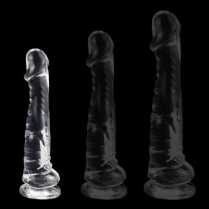 Gode Monster TIGSTRIKE S Transparent 16 x 4cm