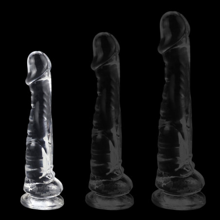 Gode Monster TIGSTRIKE S Transparent 16 x 4cm