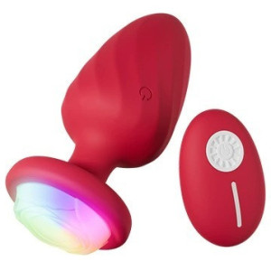Plug vibrant et lumineux SUNOO 8.5 x 4 cm Rose