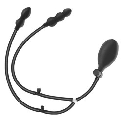 Double Plug gonflable DUALASS Silicone 2