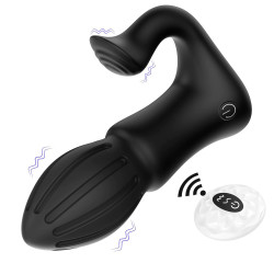 Plug Vibrant HANOW 7.5 x 2.9 cm - 7 Vibrations