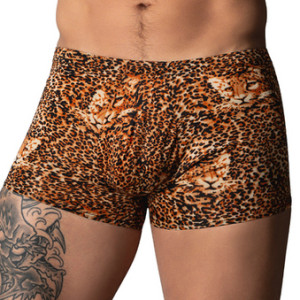 Boxer Léopard RING & SHORT de Male Power