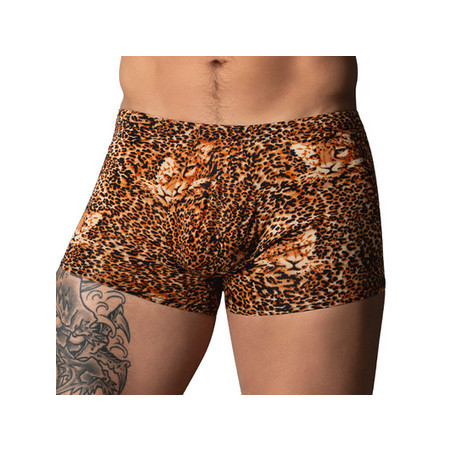 Boxer Léopard RING & SHORT de Male Power