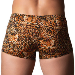 Boxer Léopard RING & SHORT de Male Power 2