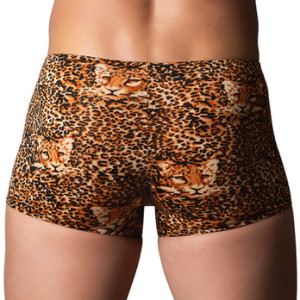 Boxer Léopard RING & SHORT de Male Power