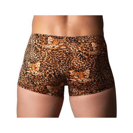 Boxer Léopard RING & SHORT de Male Power