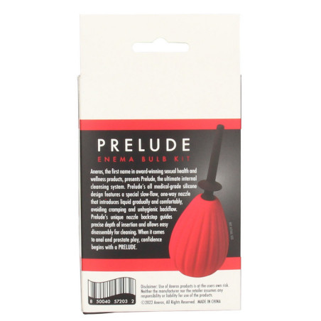 Poire de lavement PRELUDE™ Rouge de Aneros 295 ml