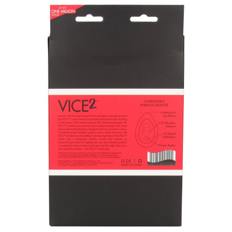 Stimulateur prostatique vibrant VICE 2 de Aneros