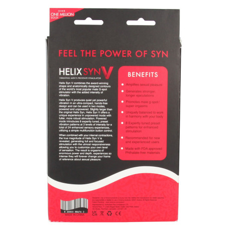 Stimulateur prostatique vibrant HELIX Syn V™ de Aneros