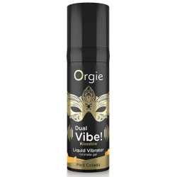 Gel Stimulant DUAL VIBE PINA COLADA 15ml