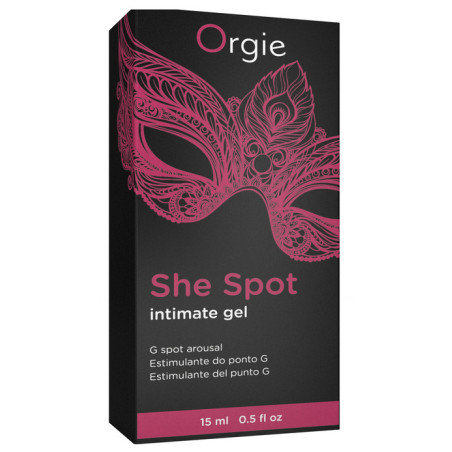 Gel Stimulant Point G SHE SPOT 15ml Rose